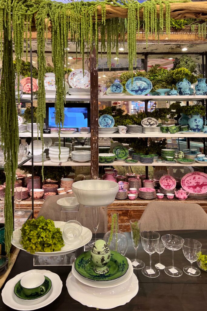 ABC Home - the best home decor store in New York City - dishware display