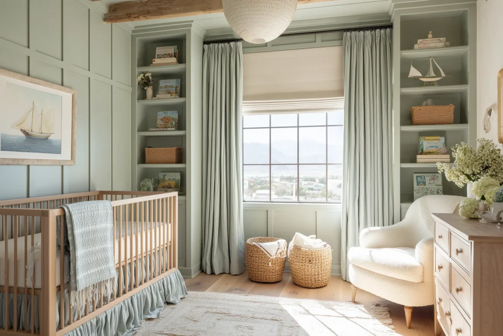 24 Coastal and Nautical Nursery Decor Ideas: Cute, Chic Baby Rooms That ...