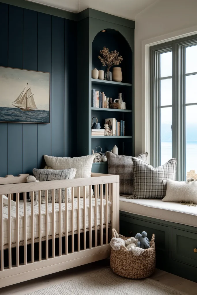 24 Coastal and Nautical Nursery Decor Ideas: Cute, Chic Baby Rooms That ...